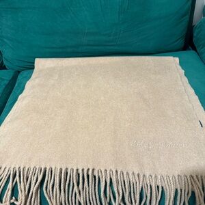 Ralph Lauren Beige Fringe scarf